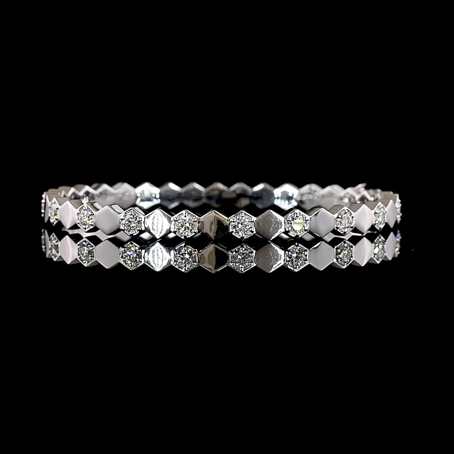 Round Bangle, 1 ct