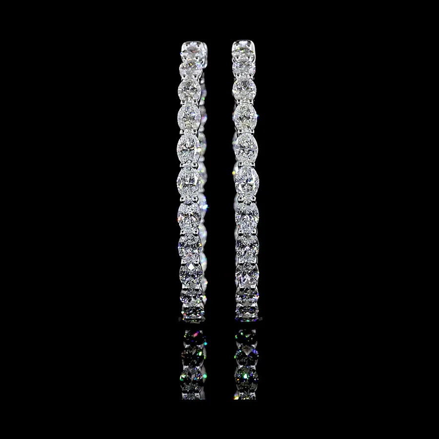 Oval Hoops, 5 ct