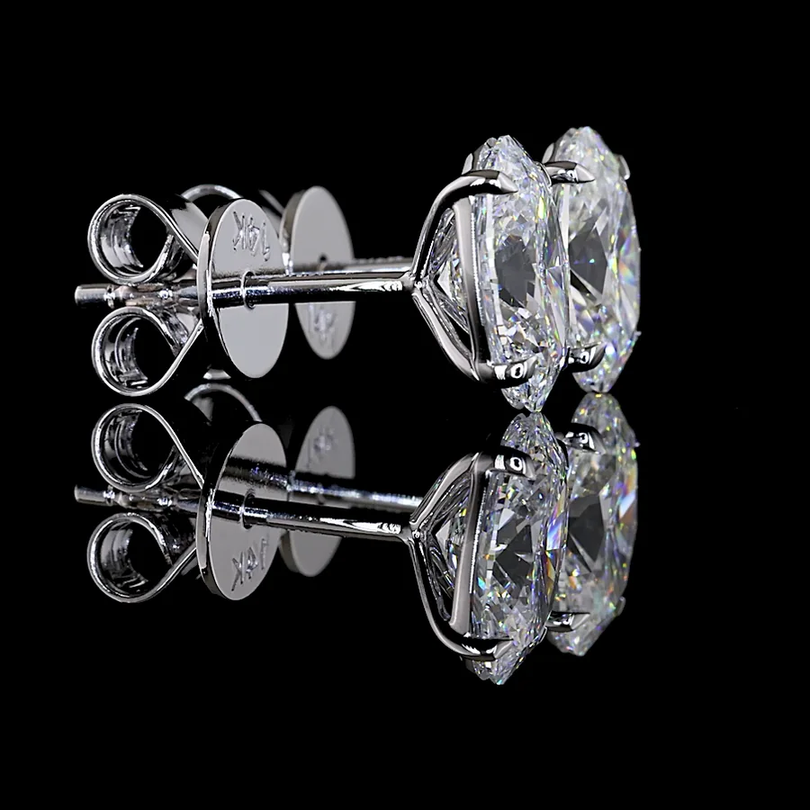 Oval Studs, 2 ct